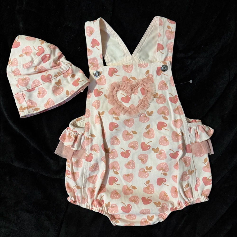 Toddler Girl Overall Set